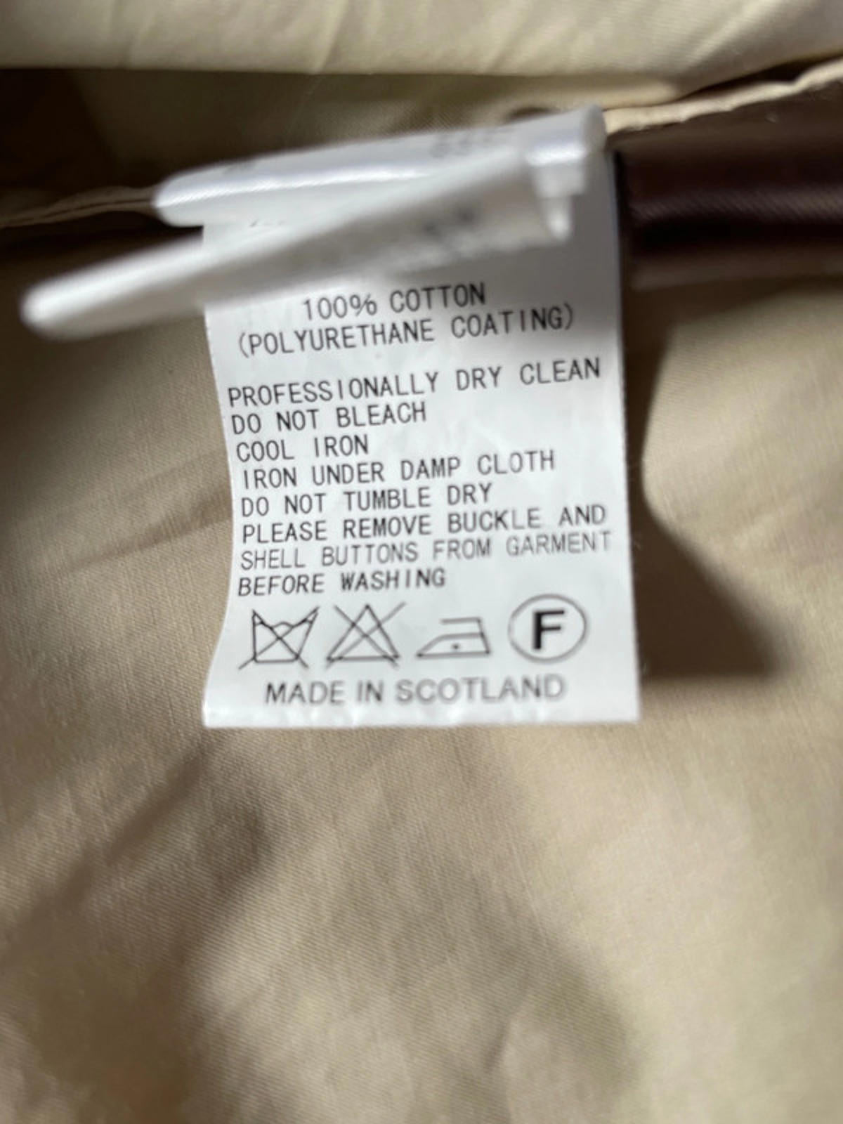 Women’s Mackintosh Made In Scotland Premium Mac In Beige - XSmall - 2293