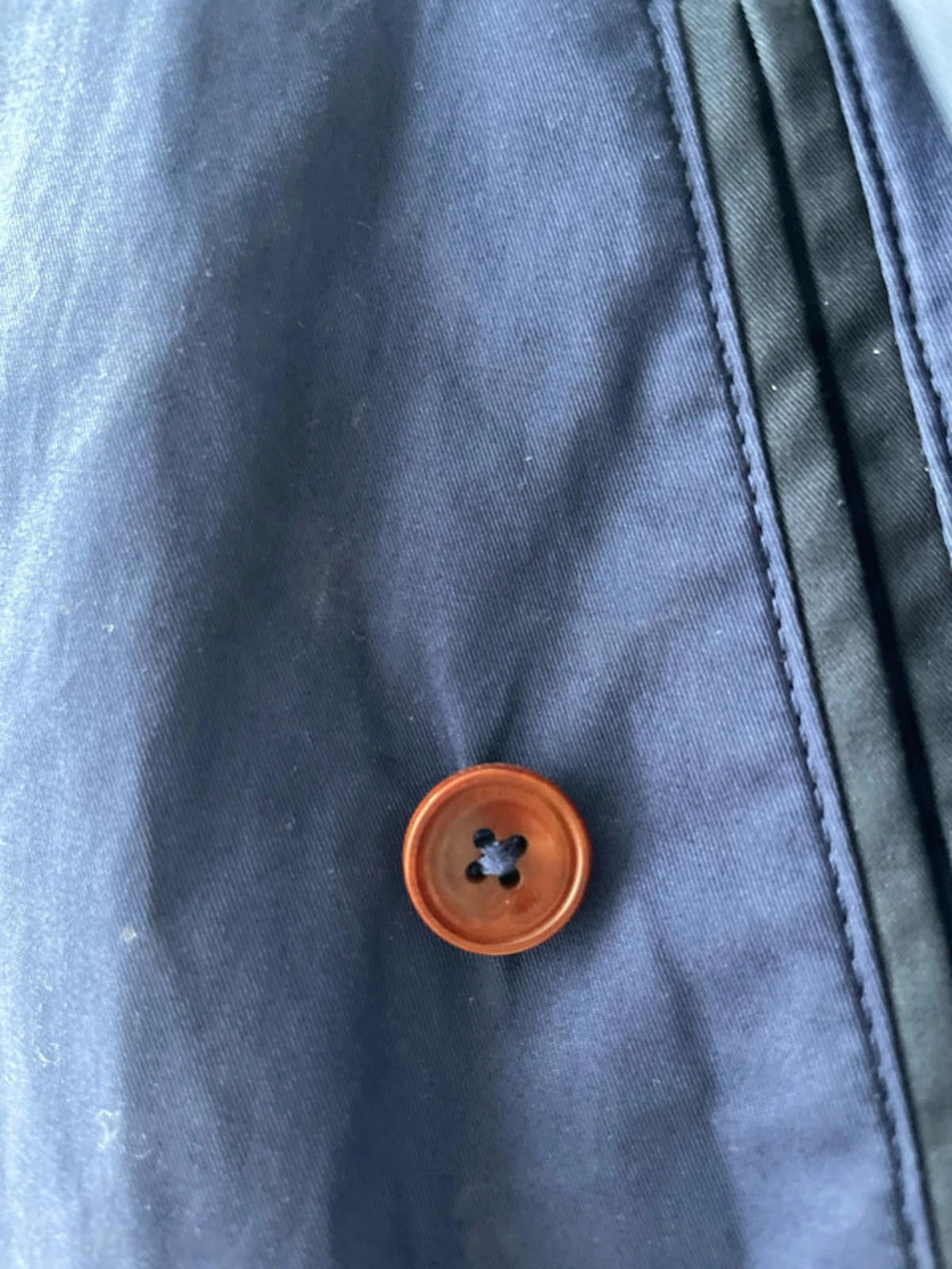 Men’s Fred Perry Premium Harrington Jacket Coat In Navy - Small - 2116