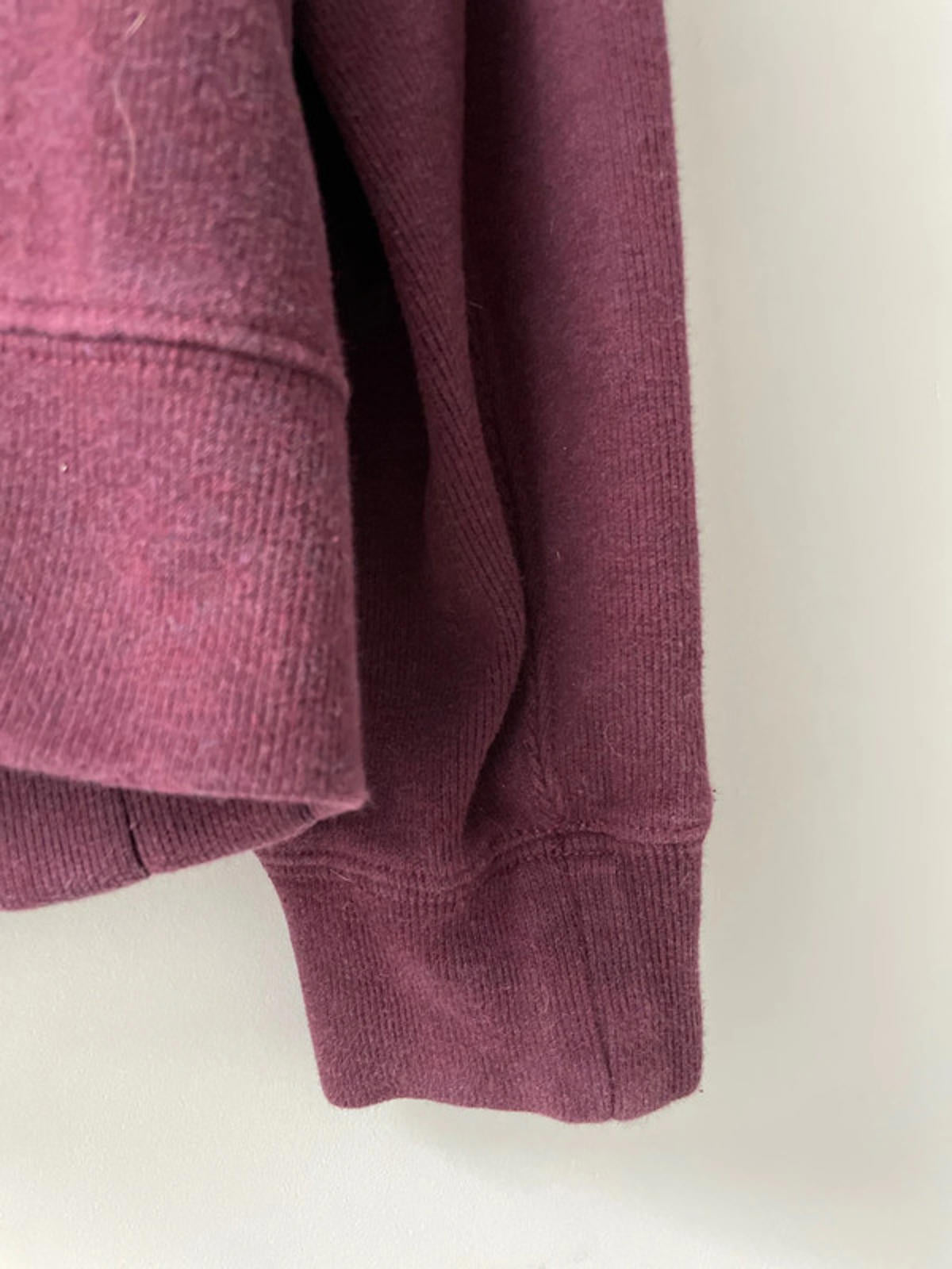 Men’s Ralph Lauren Shawl-Collared long Sleeve Jumper In Burgandy - XLarge - 2279