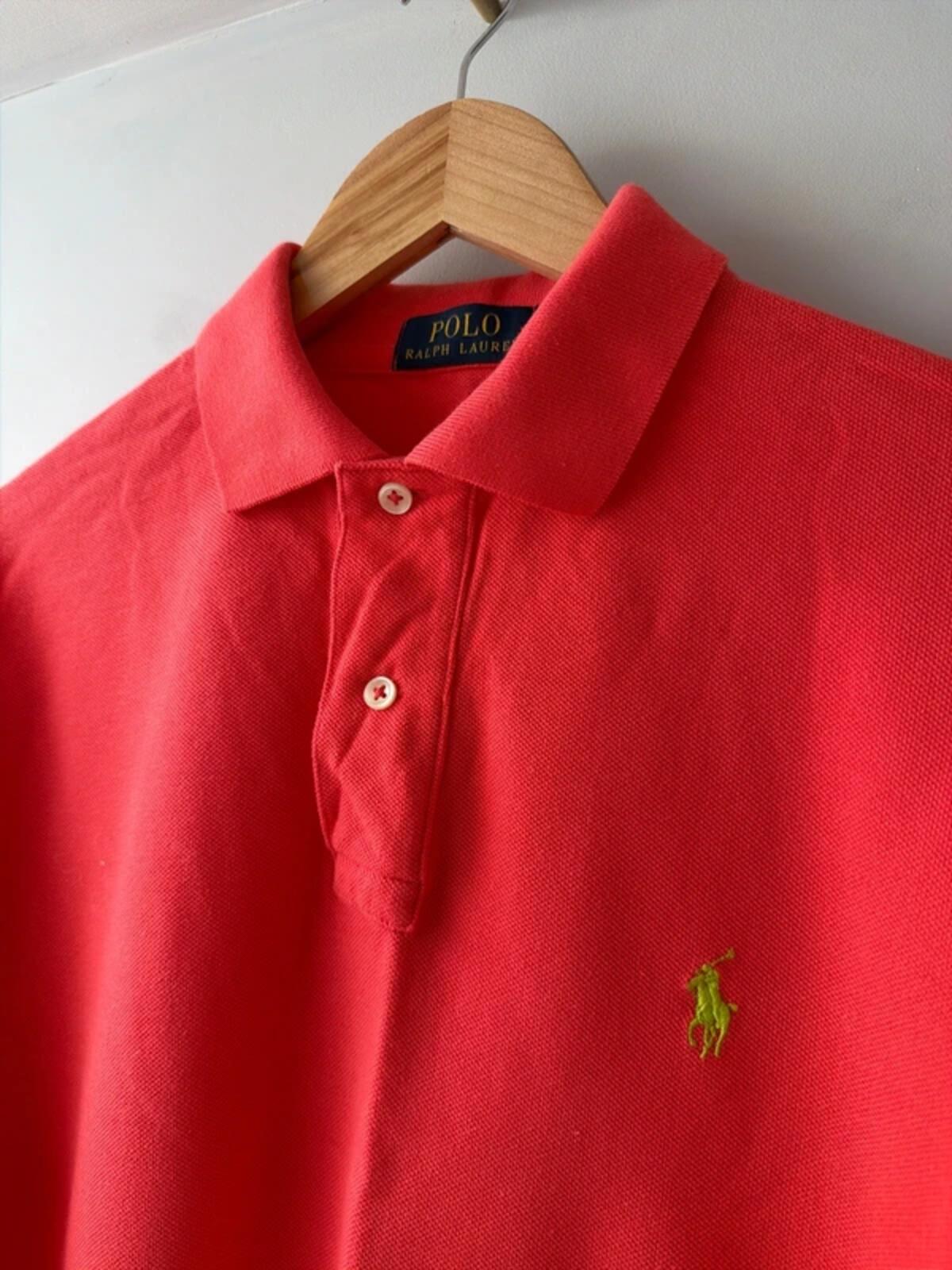 Men’s Ralph Lauren Classic Fit Polo Top In Pink - Medium - 3421