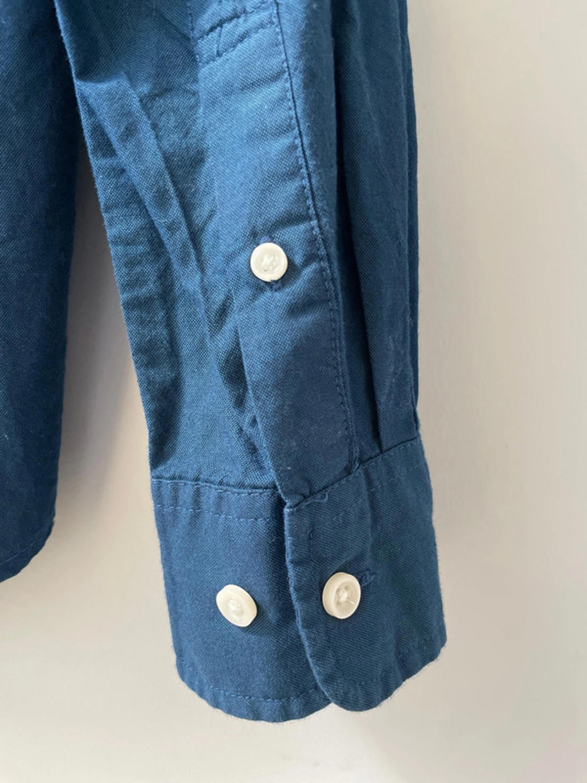 Men’s Tommy Hilfiger Button Down Collar Shirt in Navy - Large - 2568