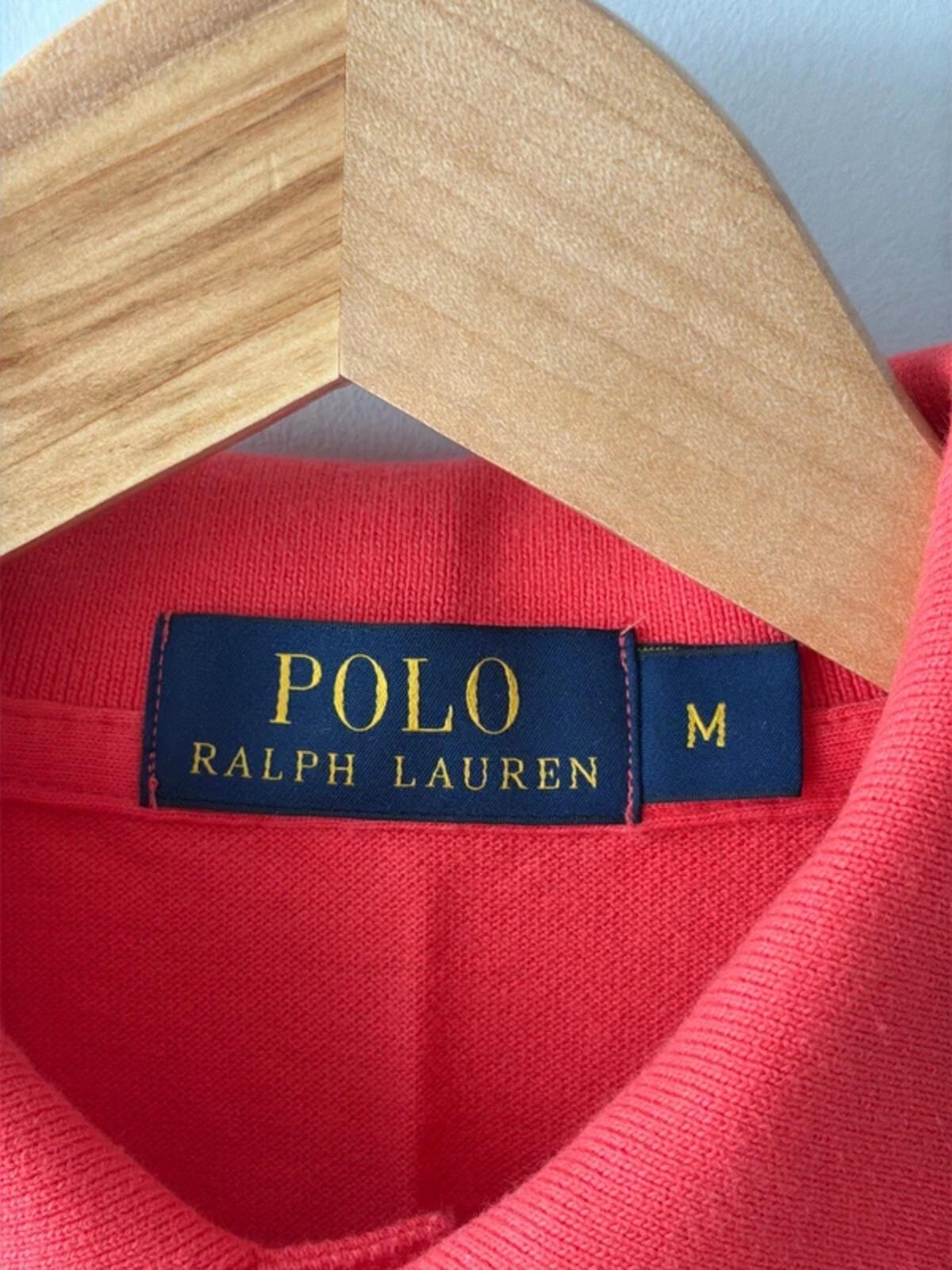 Men’s Ralph Lauren Classic Fit Polo Top In Pink - Medium - 3421