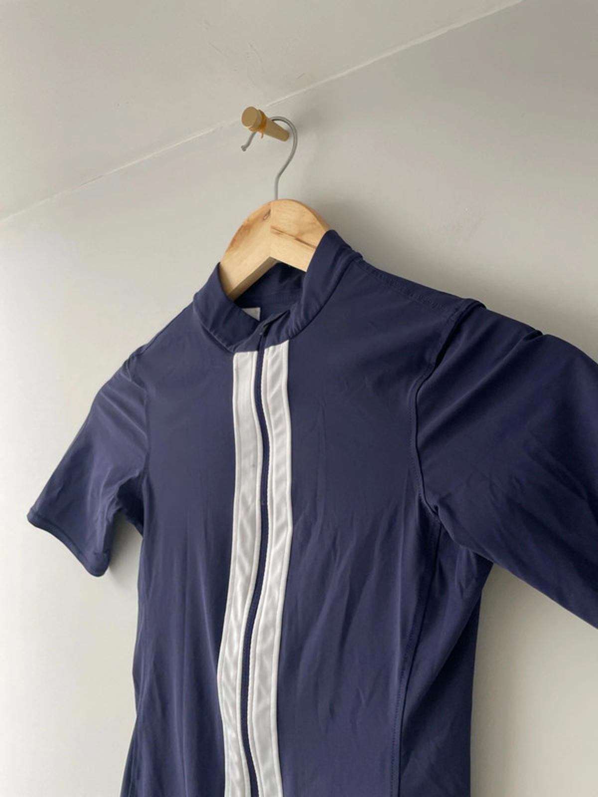 Women’s Rapha Premium Souplesse Cyling Jersey Top In Navy - XSmall - 2277