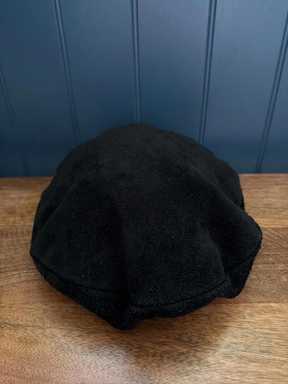 Women’s Sheldon Vintage Suede Beret In Black - One Size - 3232