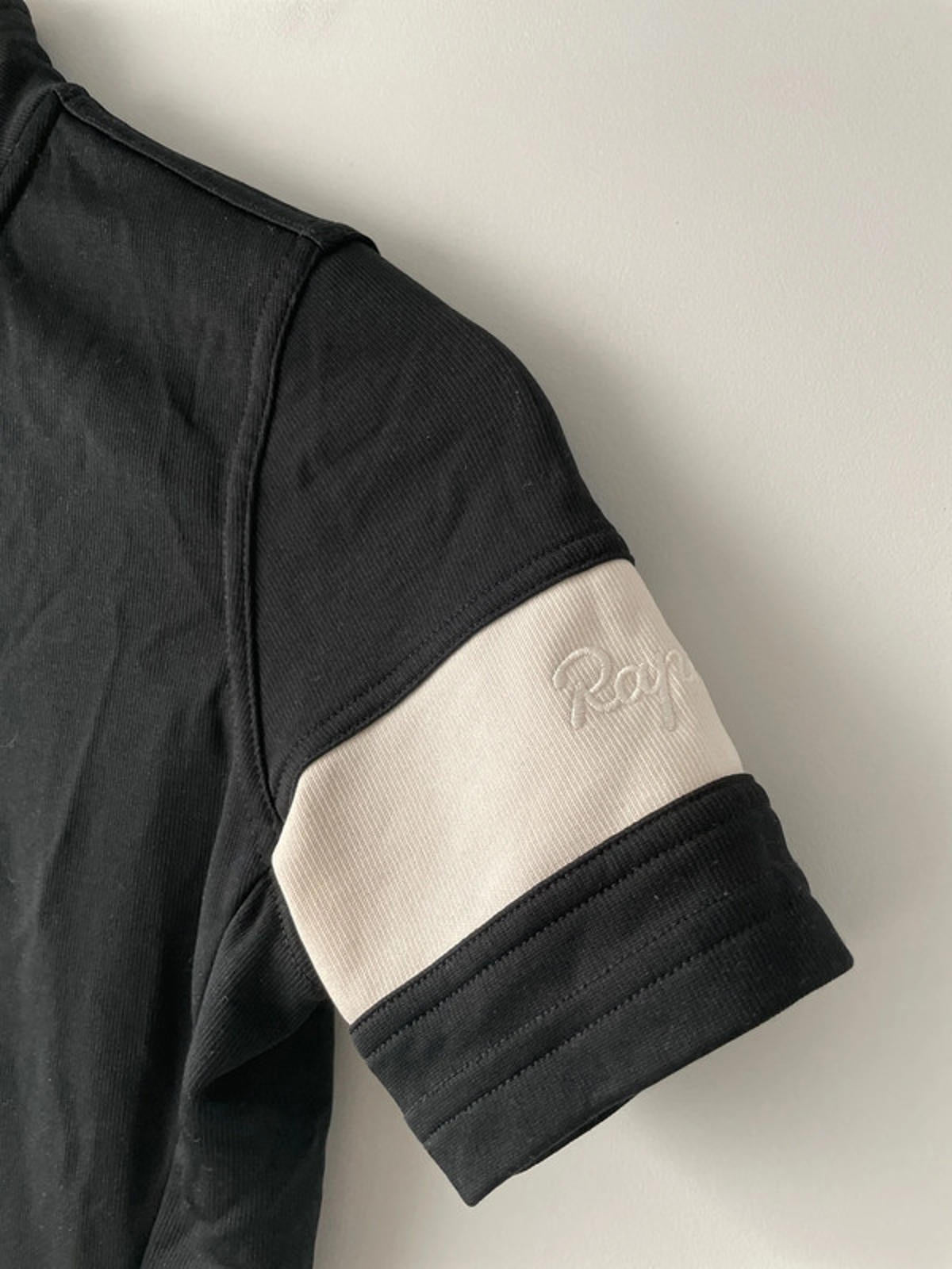 Women’s Rapha Short Sleeve Merino Wool Classic Cycling Jersey Top In Black - XSmall - 2267