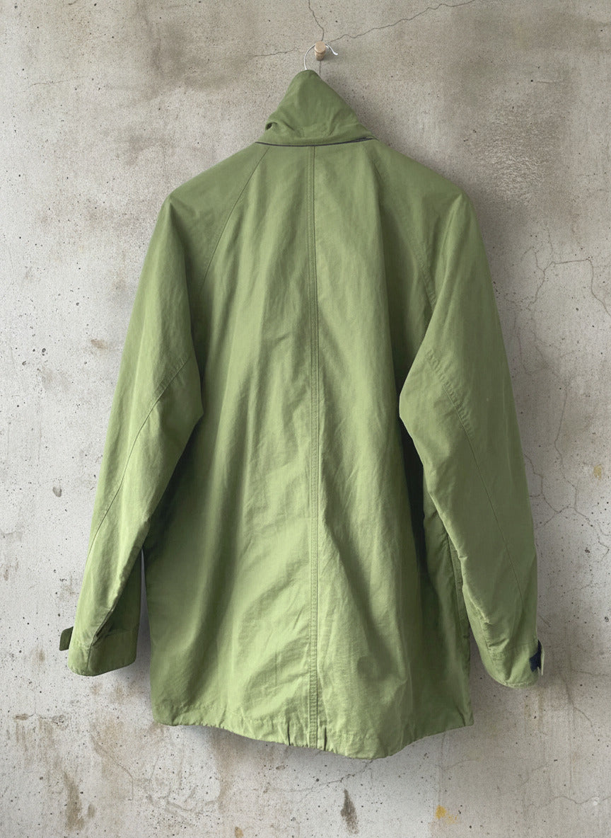 Men’s Baracuta Premium Oversized Fit Trench Coat Jacket In Khaki - Small - 2339