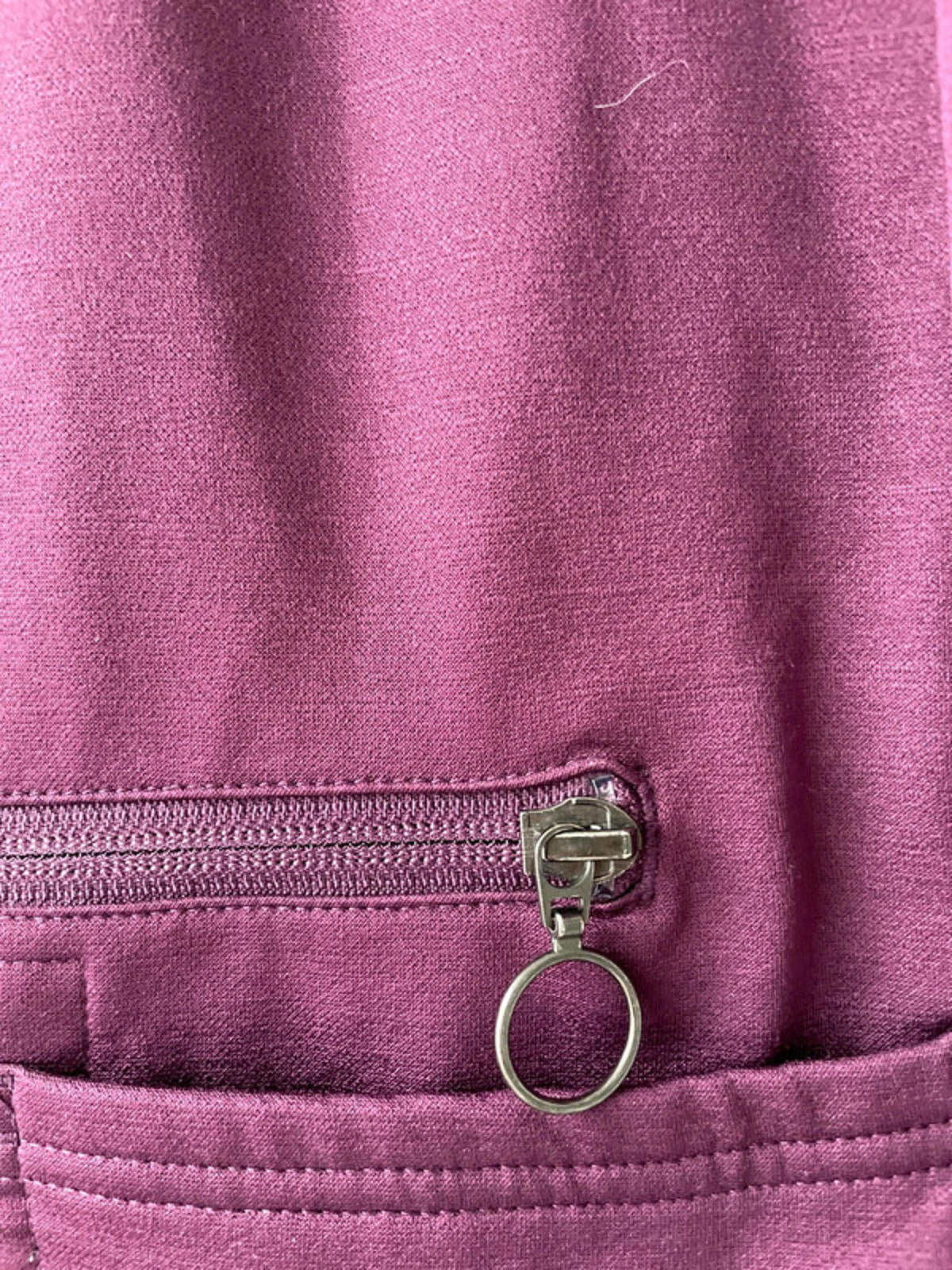 Men’s Rapha Long Sleeve Winter Cycling Jersey Merino Wool in Purple - XSmall- 2096