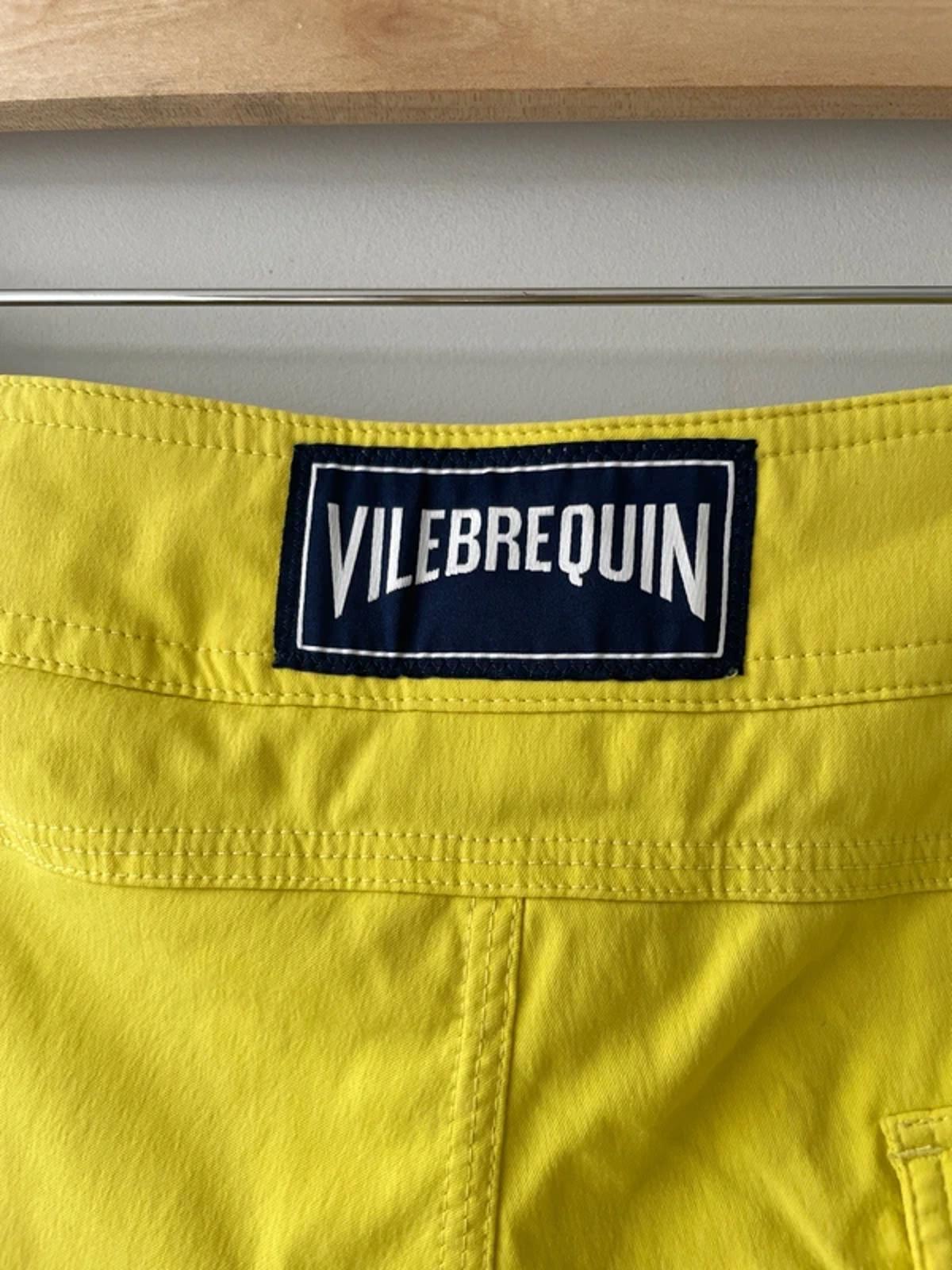 Men’s Vilebrequin Premium Swim Shorts in Yellow - Small - 3112