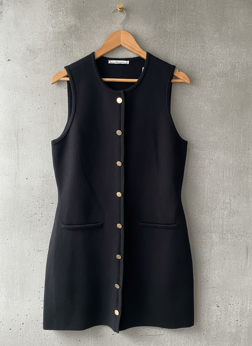Women’s Abercrombie & Fitch Mara Knit Dress In Black - Large - 2429