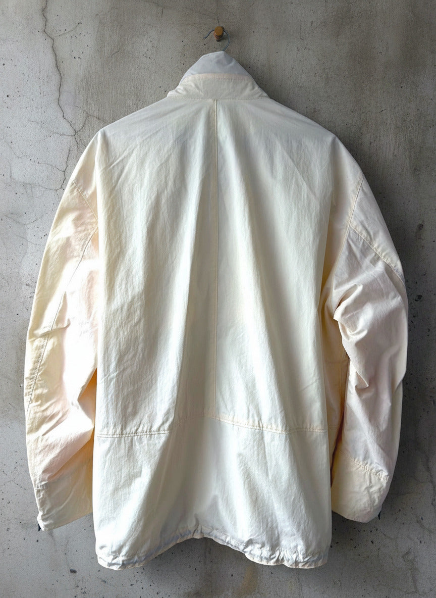 Men’s Hugo BOSS Sport Vintage Lightweight Jacket Coat In Cream - XLarge - 3667