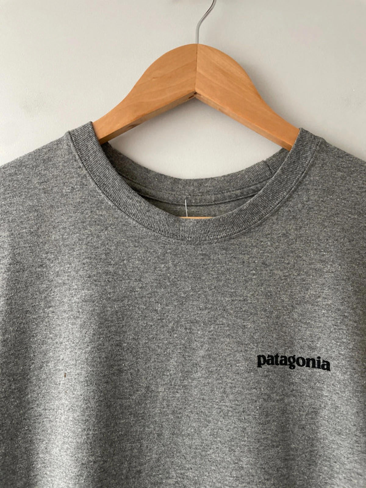 Men’s Patagonia Crew Neck Printed T-shirt In Grey - Medium - 2544