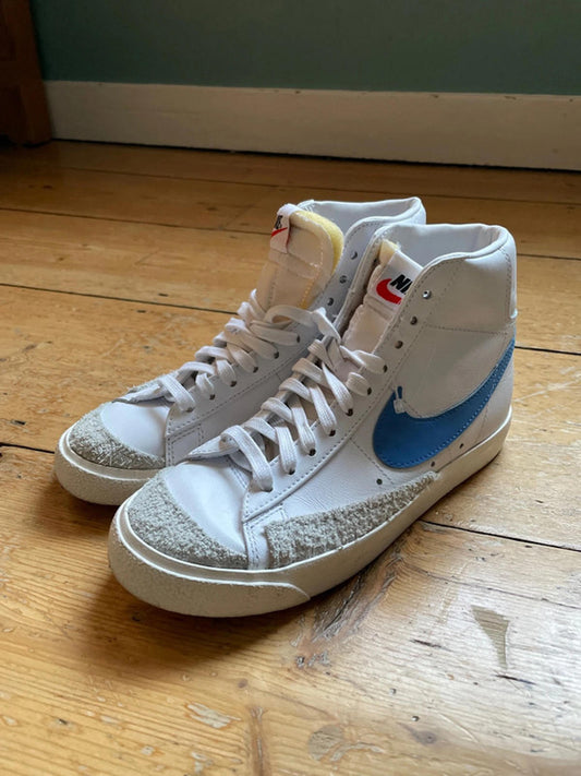 Women’s Nike Blazer Mid in leather & Suede - UK4 - New Never Worn