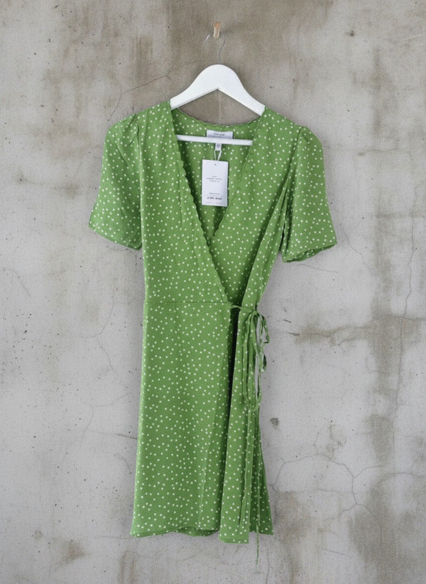 Women’s & Other Stories Floral Print Summer Wrap Mini Dress - UK6 - 1430