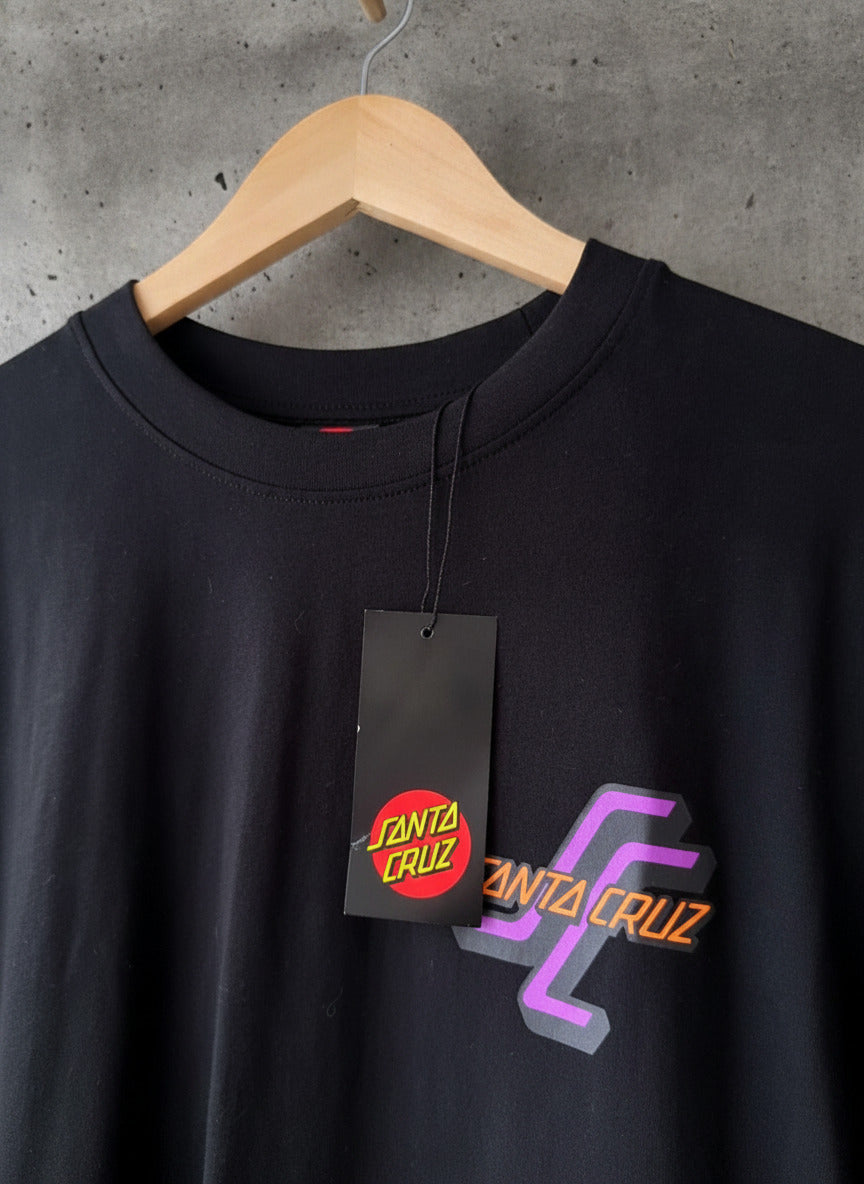 Men’s Santa Cruz Kendall Pumpkin Crew Neck T-shirt In Black - Medium - 3213