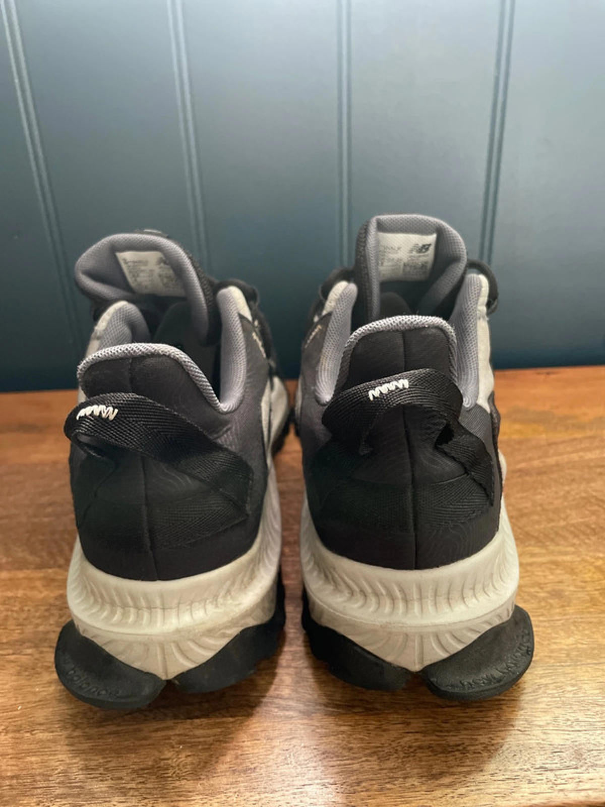 Men's New Balance Shando Chunky Sole Trainers In Black/White - UK 9 - 1635