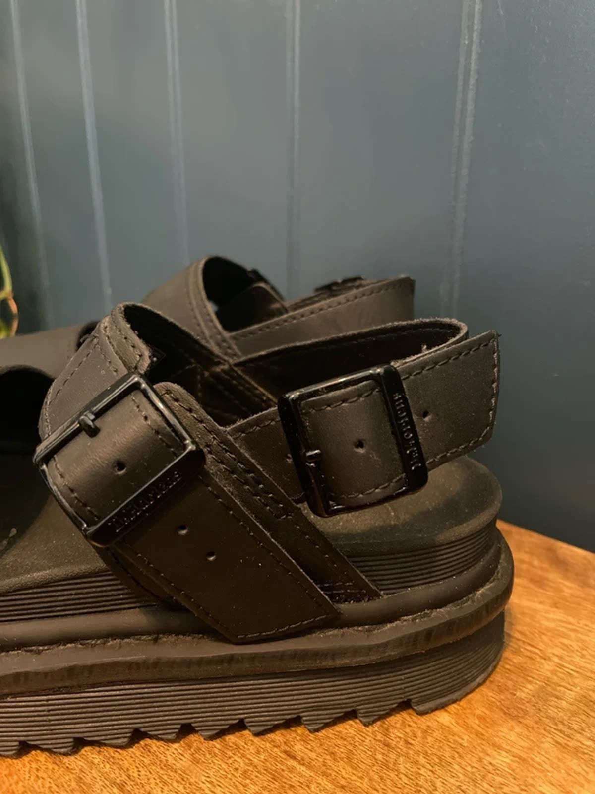 Women’s Dr Martens Voss Chunky Sole Sandals In Black - UK 5 - 3087