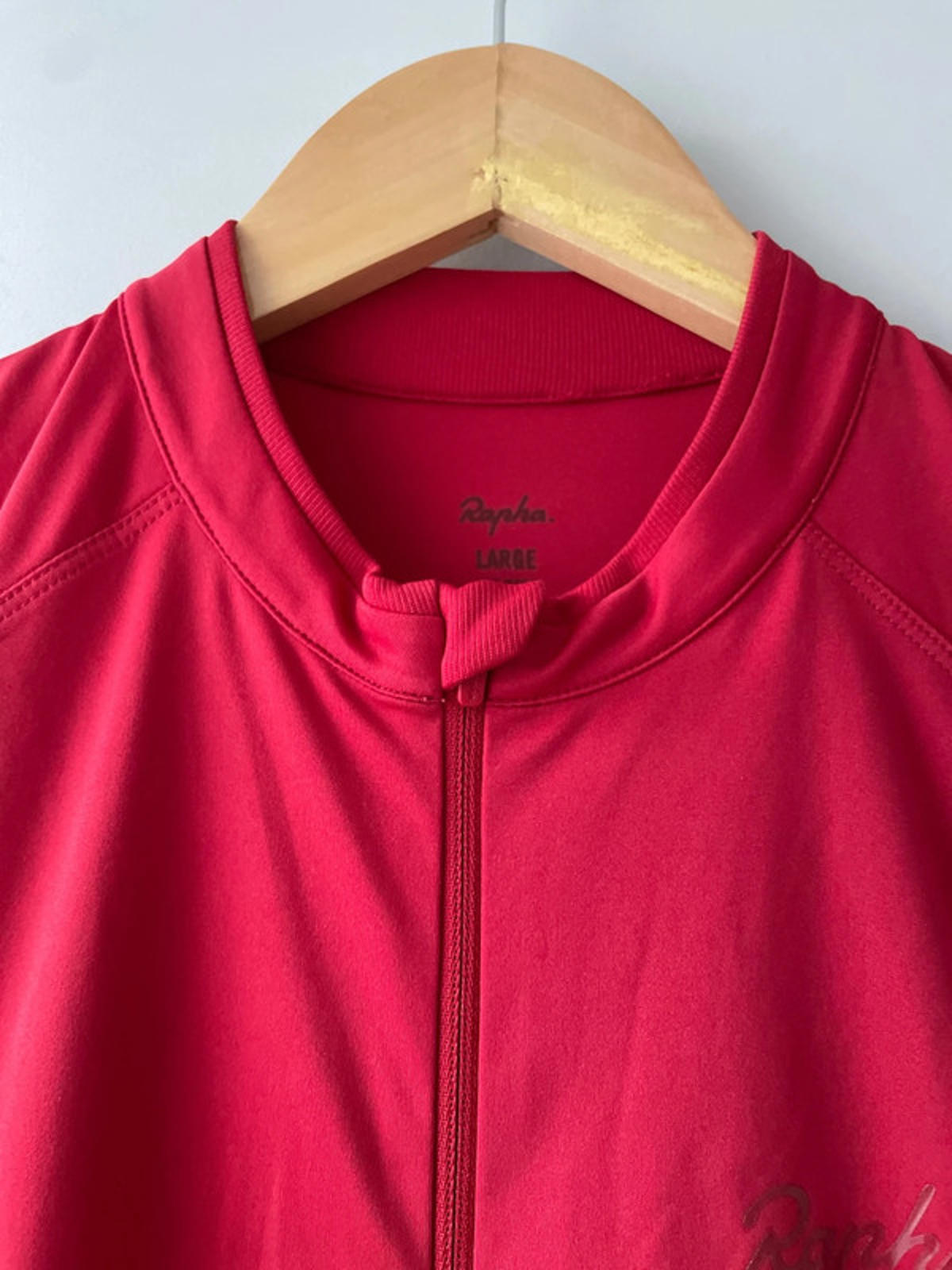 Men’s Rapha Premium Short Sleeve Cycling Jersey Top In Red - Large - 2843