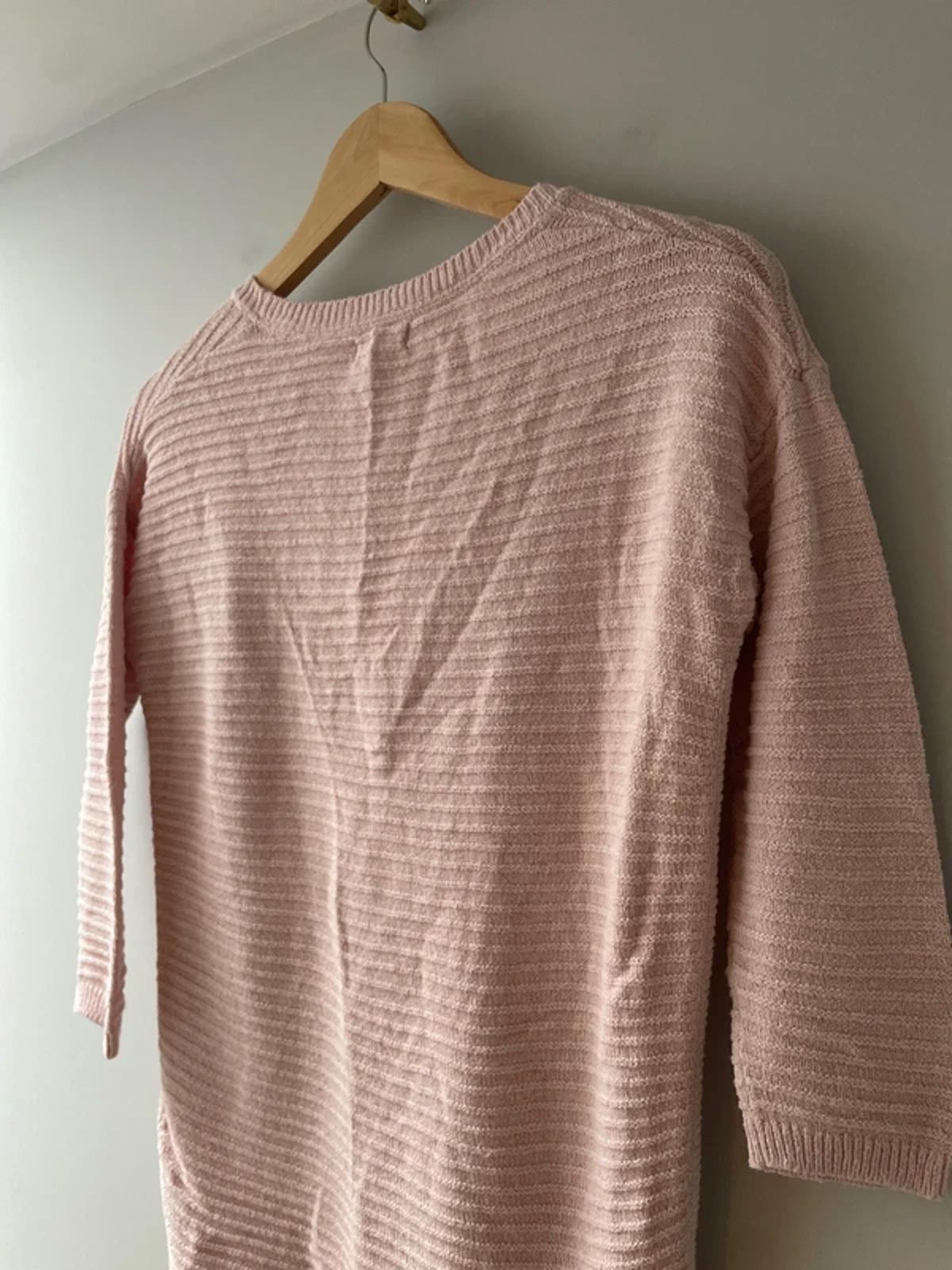 Women’s Fatface Ribbed Cotton Jumper in Soft Pink - UK6 - 2878