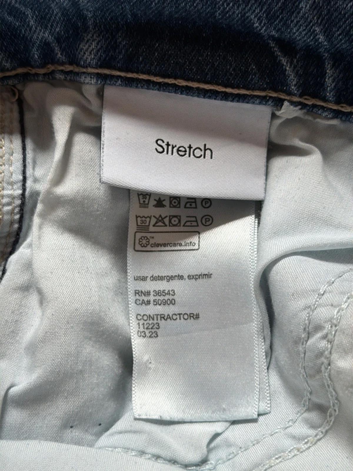 Women’s Calvin Klein Stretch Fit Boot Cut Jeans In Blue - W28/L31 - 3305