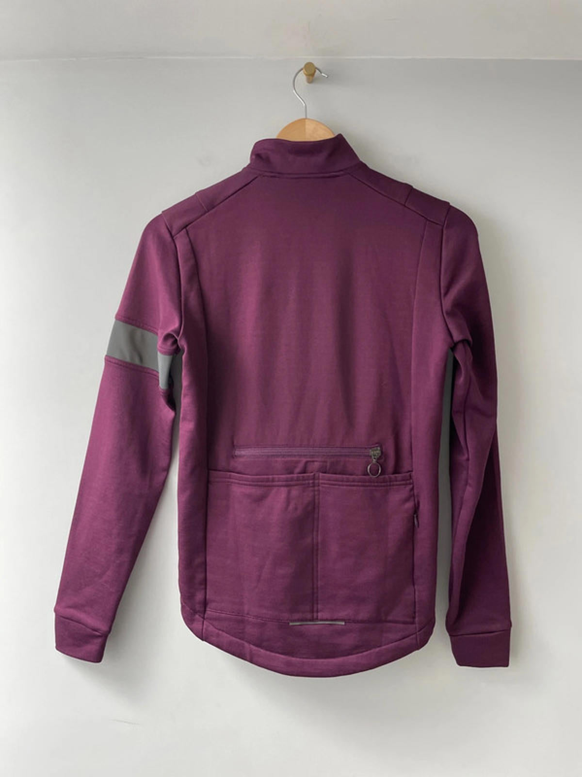 Men’s Rapha Long Sleeve Winter Cycling Jersey Merino Wool in Purple - XSmall- 2096