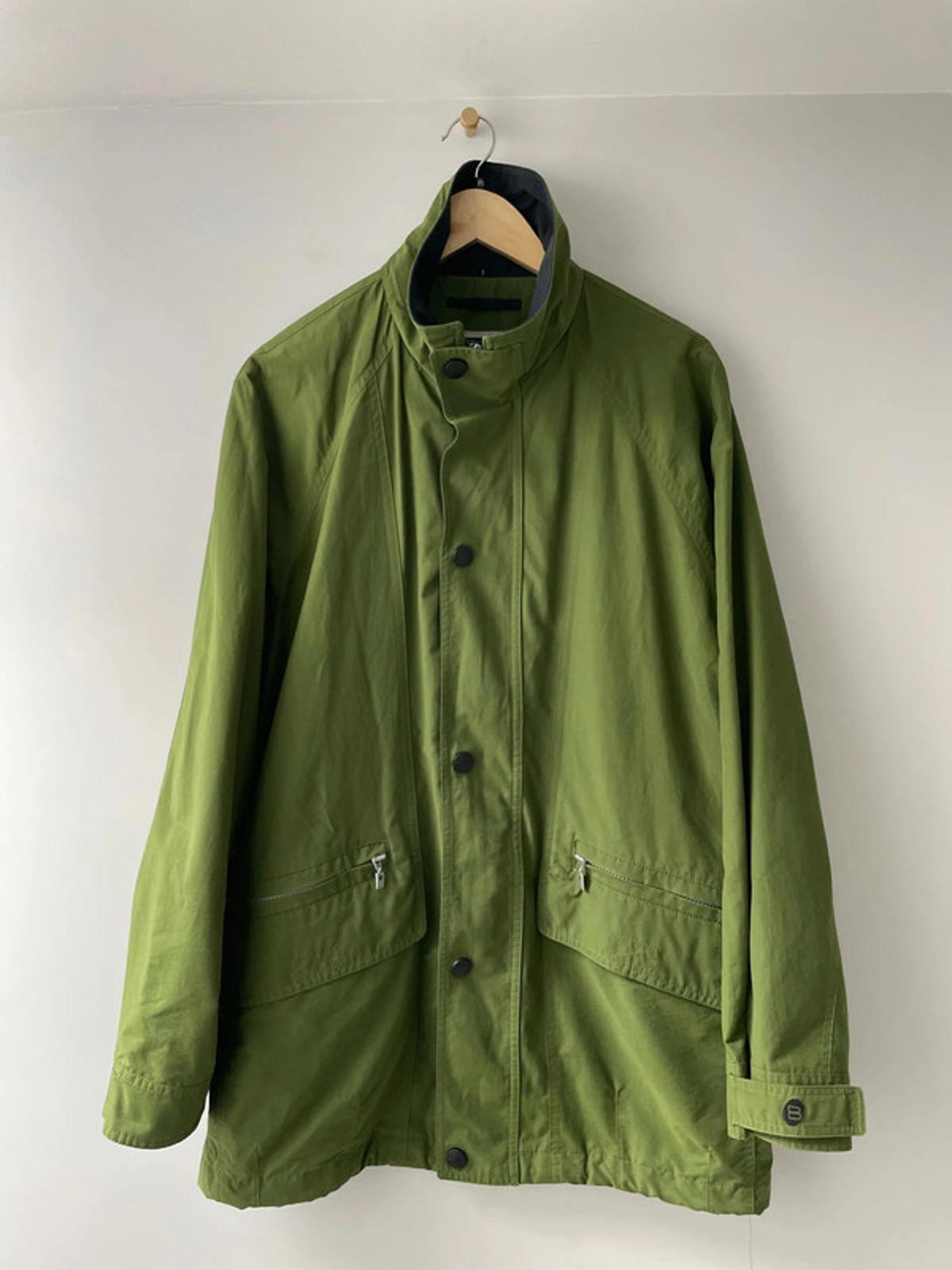 Men’s Baracuta Premium Oversized Fit Trench Coat In Khaki - Small - 2339