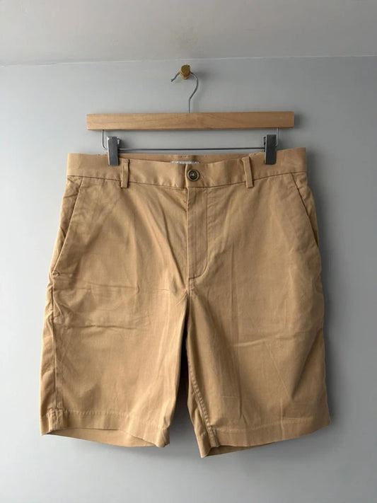Men's Cos Stretch Fit Classic Chino Shorts in Beige - W33 - 3267