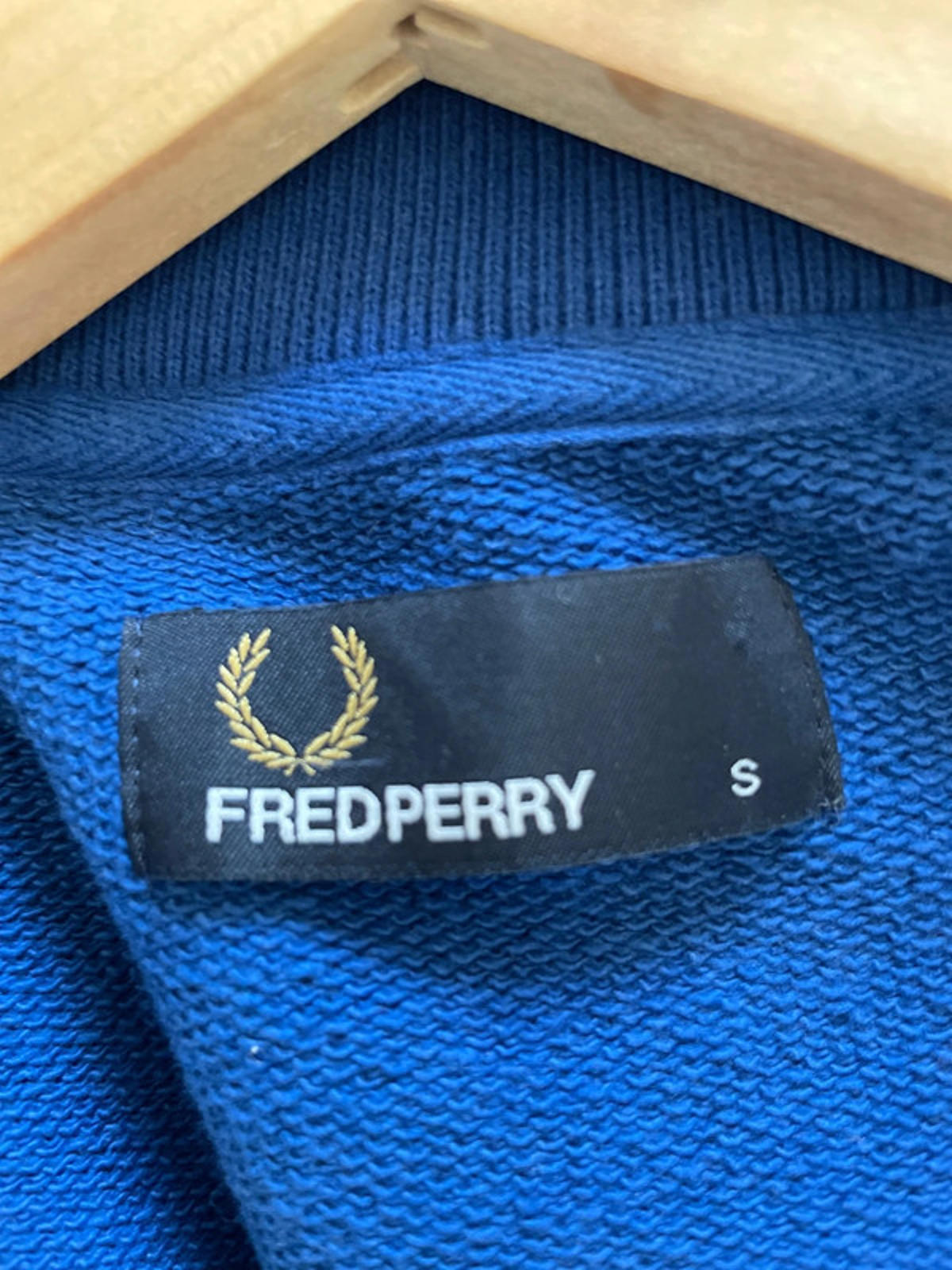Men’s Fred Perry Vintage Track Jacket Top In Navy - Small - 2509