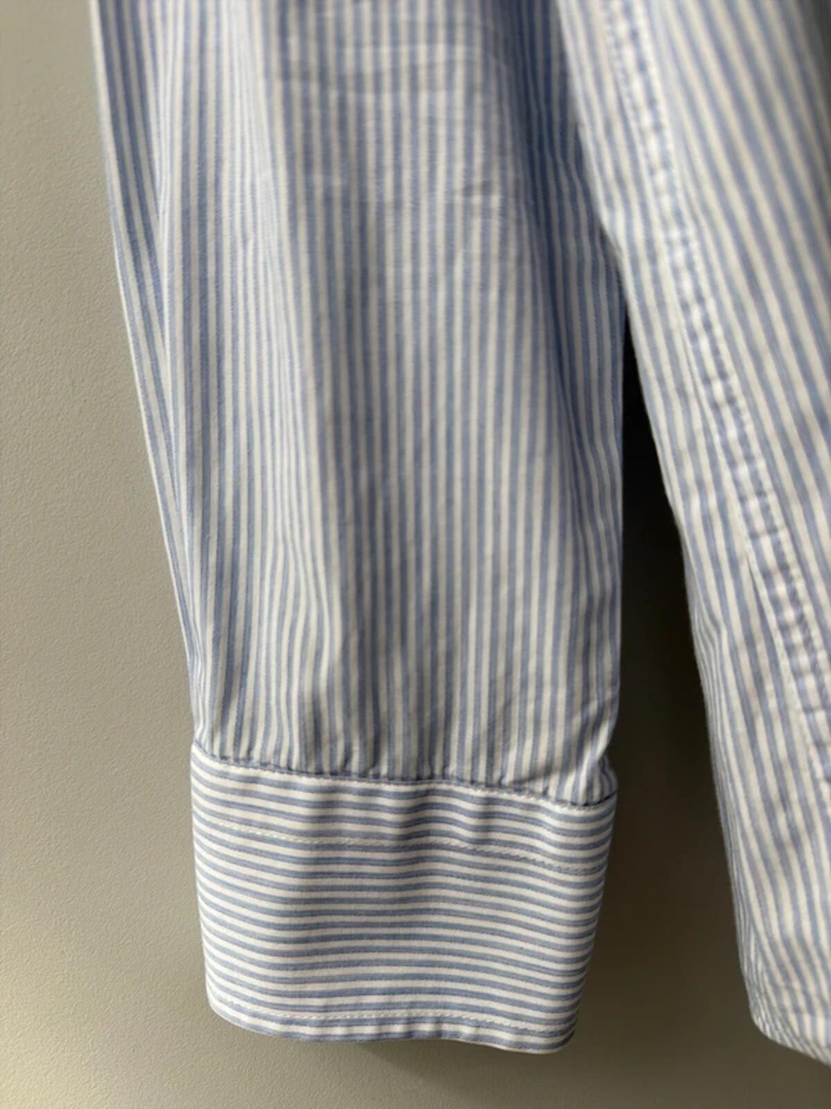 Men’s Reiss Long Sleeve Stripped Shirt - Large - 3398