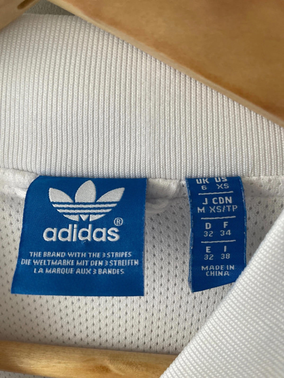 Women’s Adidas Premium Stripped Track Jacket in Black/White - UK6 - 2511