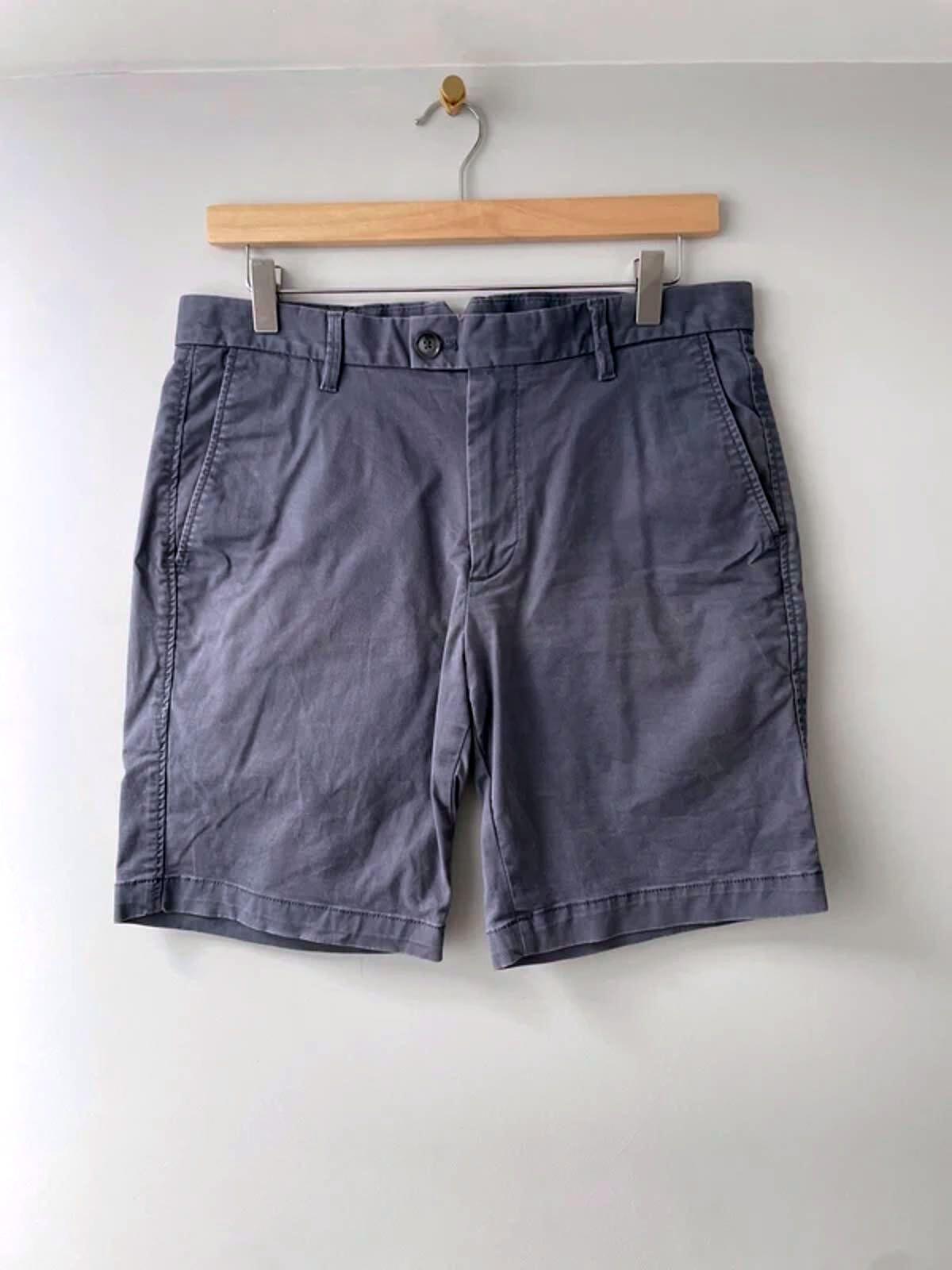 Men’s Reiss Premium Classic Chino Shorts In Navy - W32/L8 - 3149
