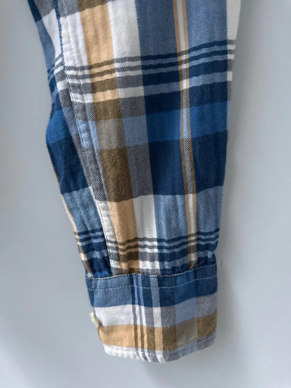 Men’s Tommy Hilfiger Premium Linen Check Shirt - XSmall - 0491