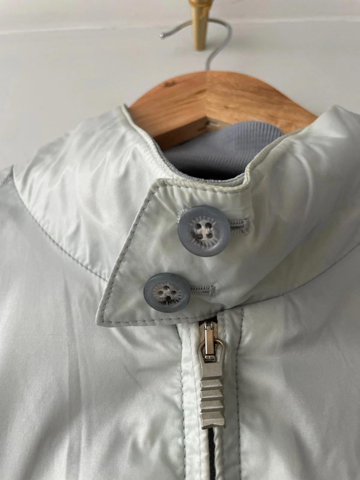 Men’s Baracuta G9 Premium Harrington Jacket Coat In Grey - Large - 2127