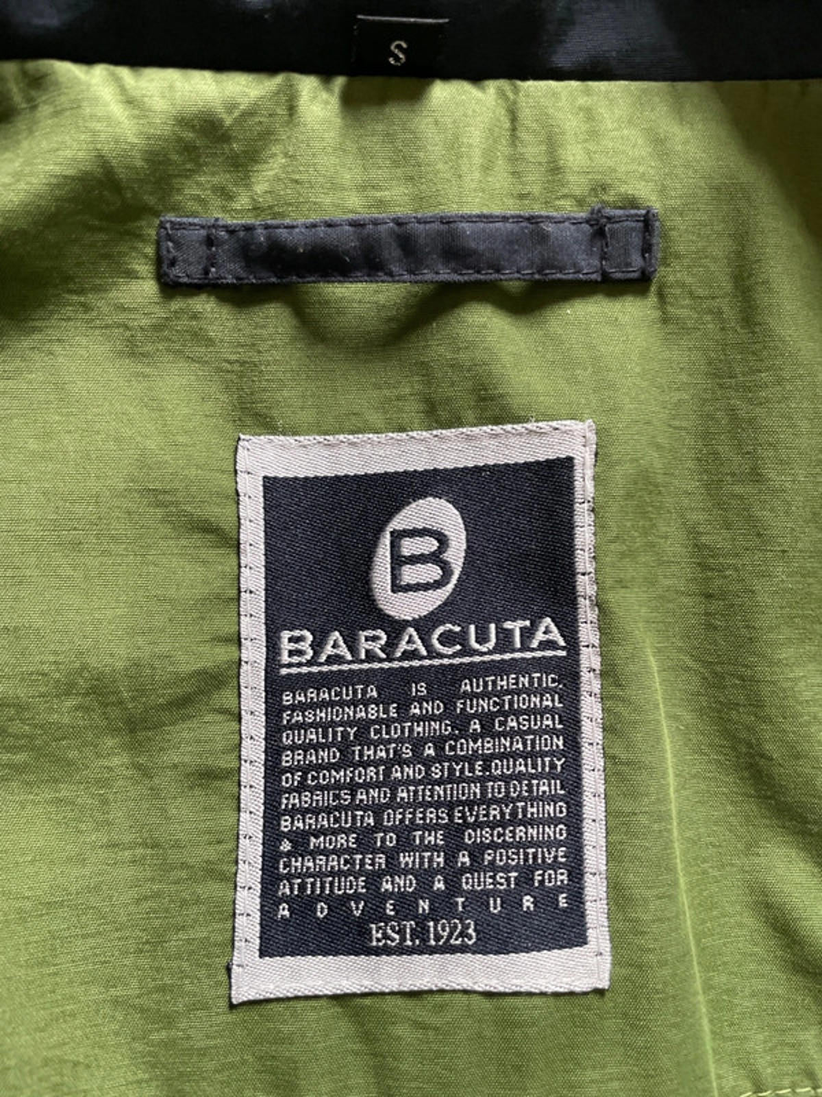 Men’s Baracuta Premium Oversized Fit Trench Coat In Khaki - Small - 2339
