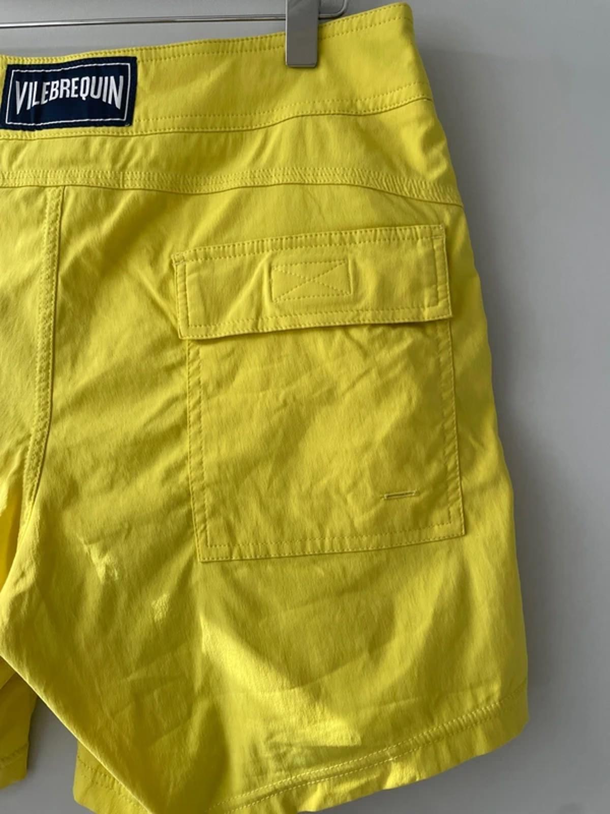 Men’s Vilebrequin Premium Swim Shorts in Yellow - Small - 3112