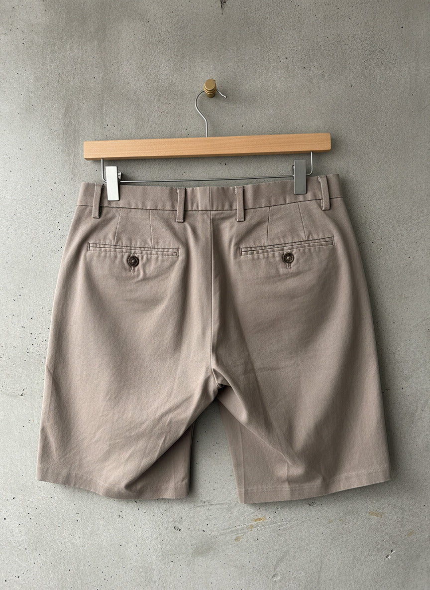 Women’s Reiss Premium Stretch fit Classic Chino Shorts in Beige - W30 - 3266