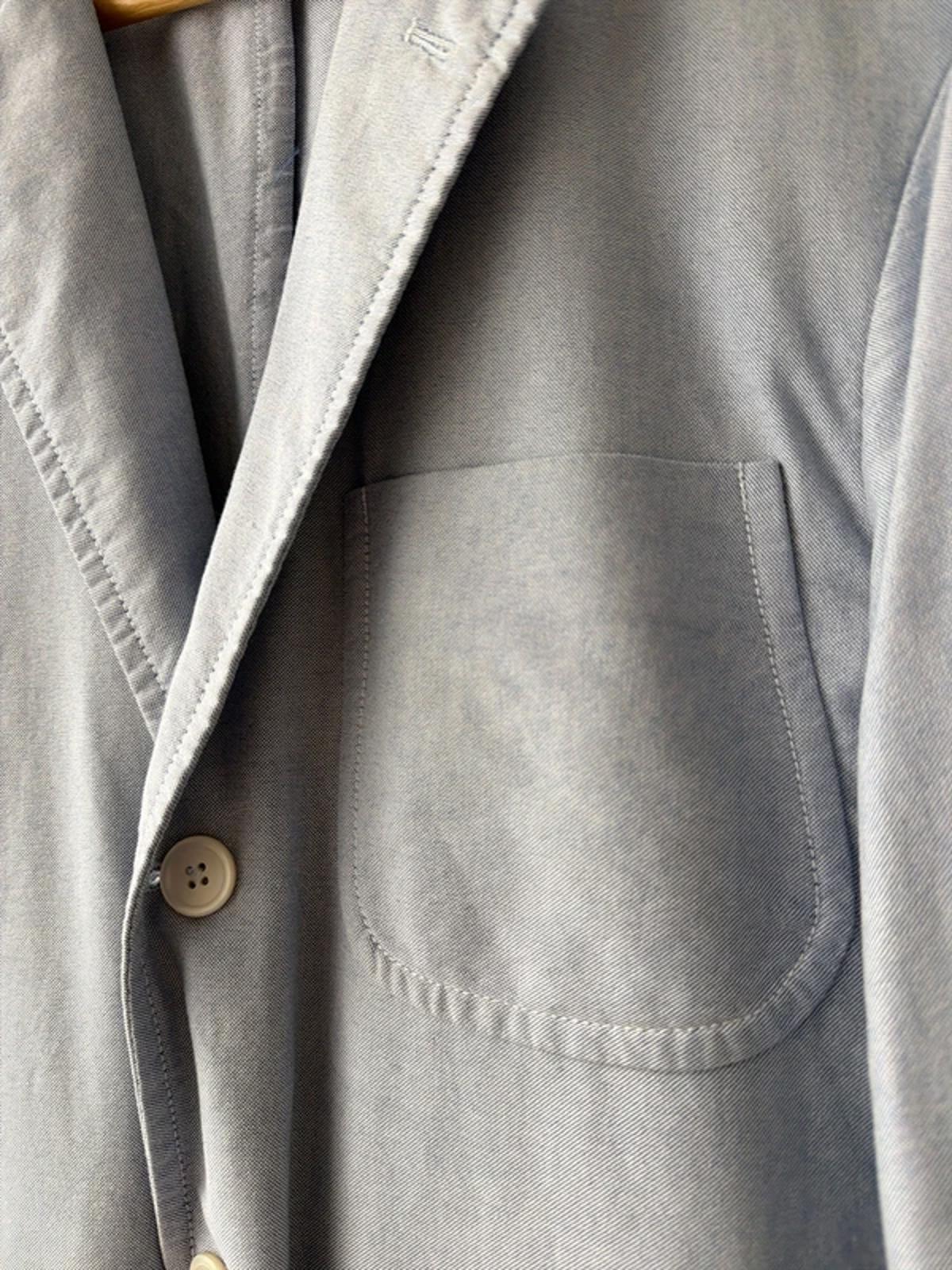 Men’s Ralph Lauren Custom Fit Chambray Blazer In Blue - Medium - 3240