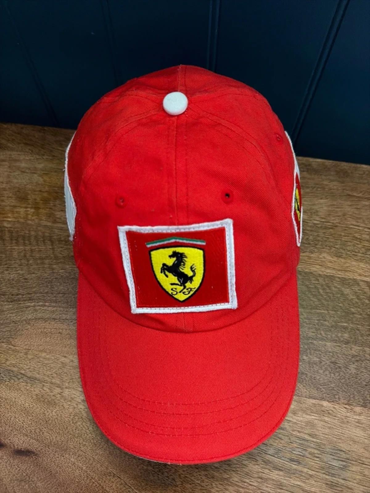 Unisex Ferrari Vintage 90's Cap In Red - 3227