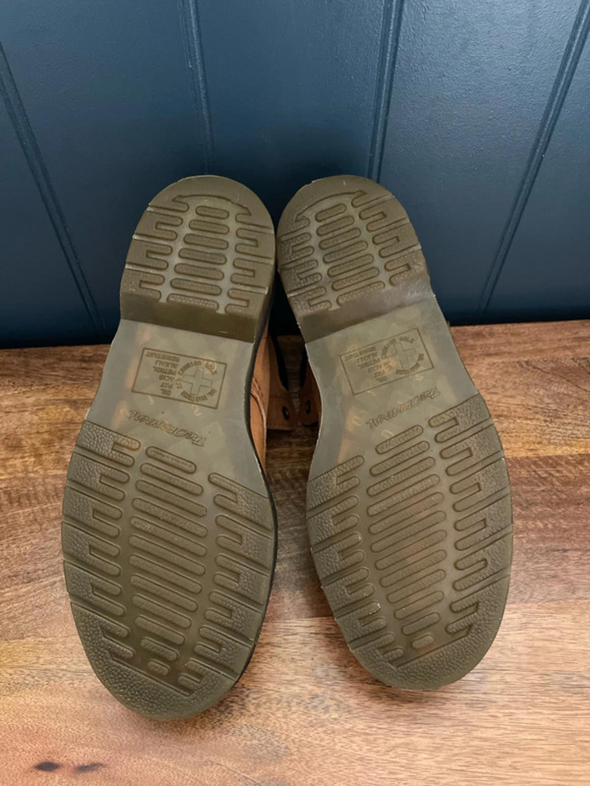 Women’s Dr Martens Soft Buck 939 Suede Lace Up Boots In Tan - UK 6 - 2358