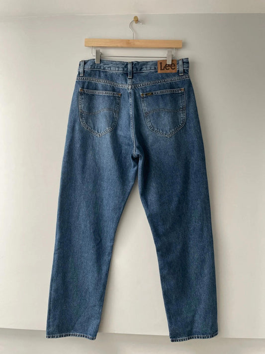Mens Lee Haden Straight Fit Jeans In Blue - W32/L32 - 2345