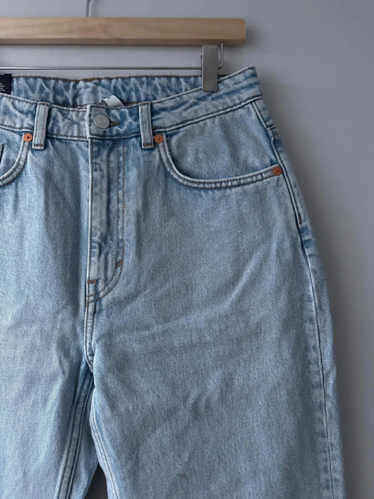 Women’s Weekday Voyage High Waisted Fit Jeans In Blue - W29/L30 - 0943