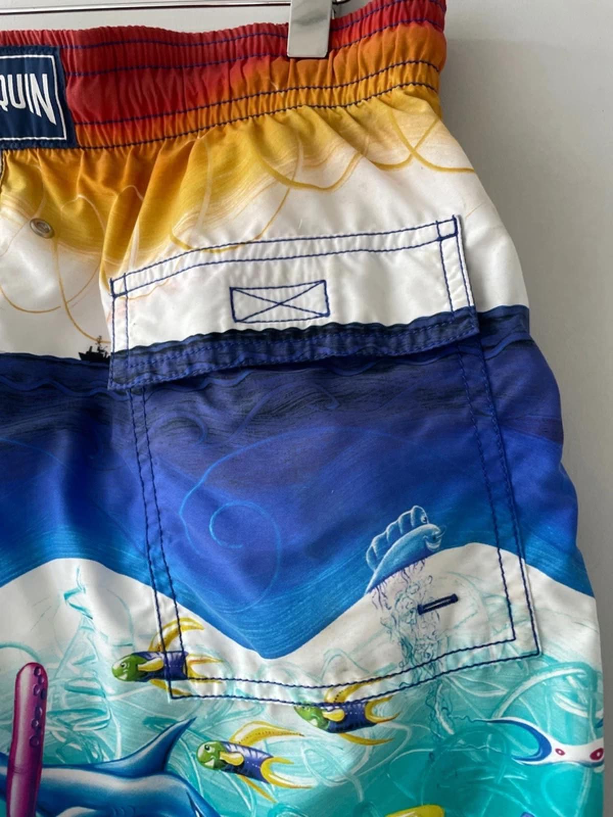Mens Vilebrequin x Kenny Scharf Limited Edition Moorea Swim Shorts - Small - 3120