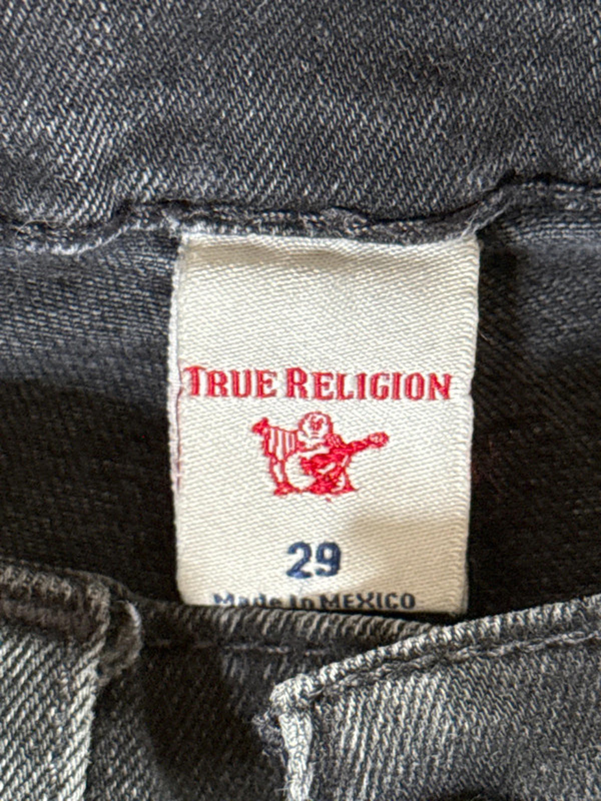 Women’s True Religion Geno Slim Fit Jeans With Washed Finish - W29/L29 - 0873