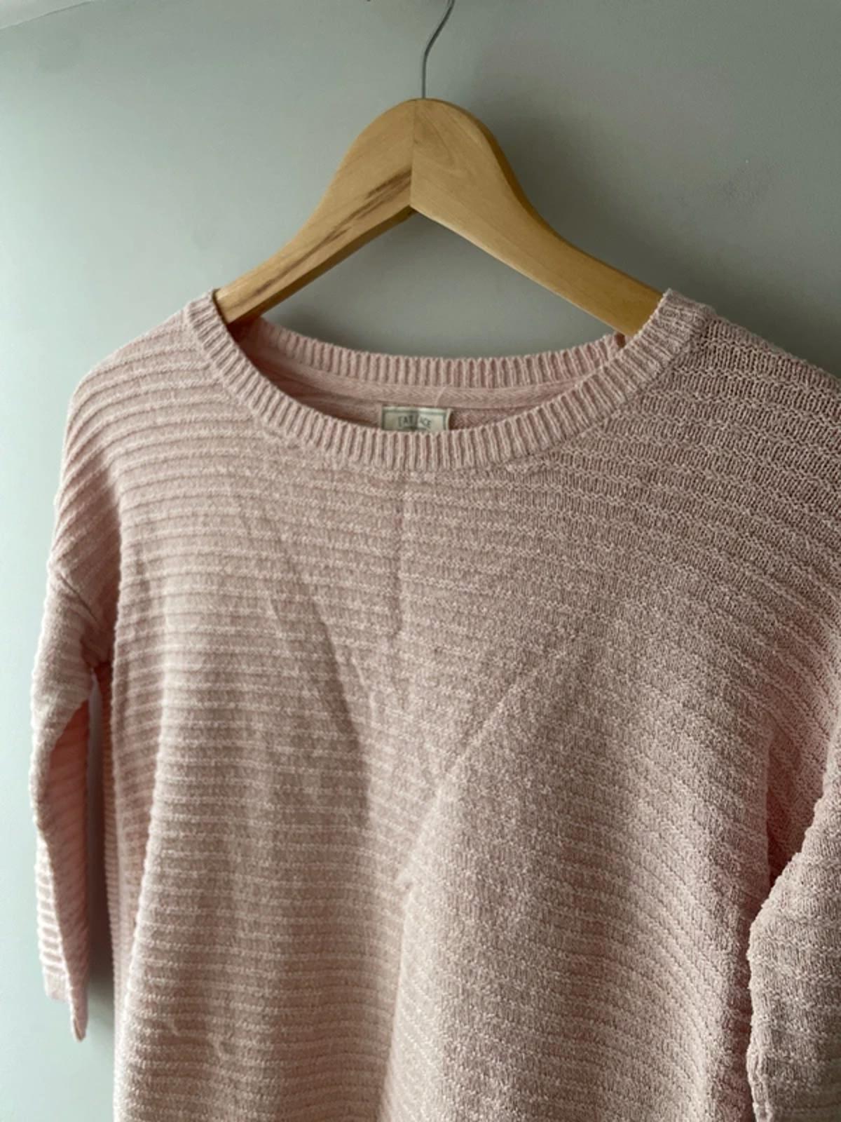 Women’s Fatface Ribbed Cotton Jumper in Soft Pink - UK6 - 2878