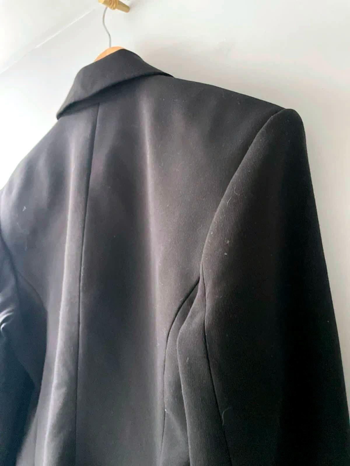 Women’s Weekday Double Breasted Blazer Jacket in Black - Small - 2983
