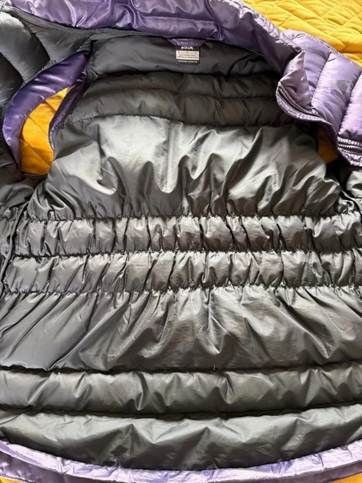 Women’s Nike ACG Quilted Goose Filled Gilet In Purple - Medium - 3386