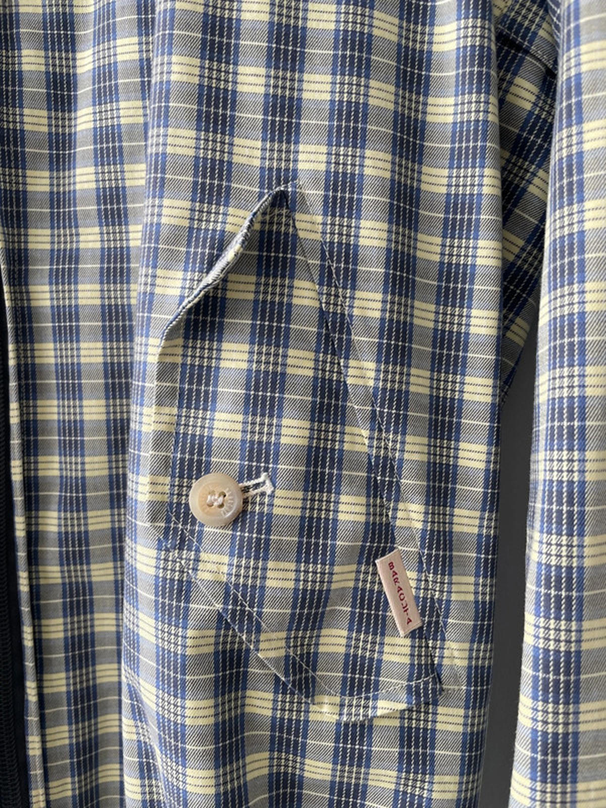 Mens Baracuta G9 Limited Edition Rare Harrington Checked Jacket - Small -2054