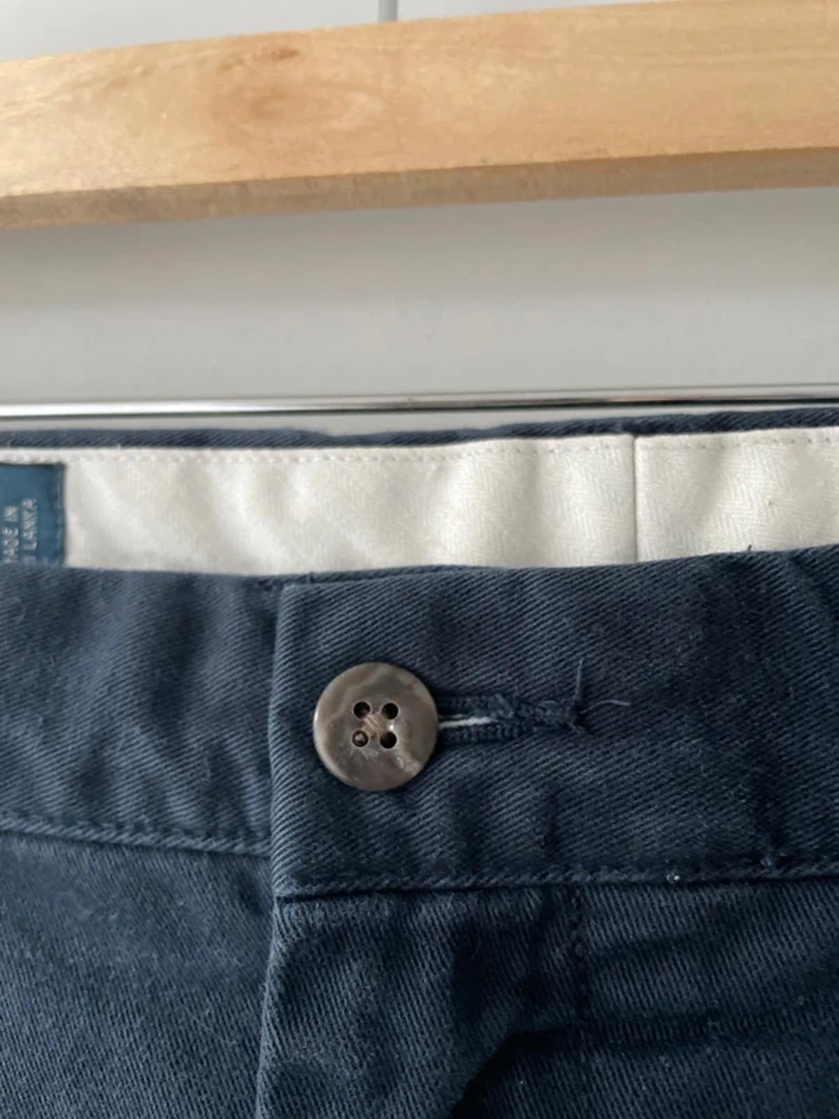 Men’s Ralph Lauren Classic Fit Prospect Chino Trousers In Navy Blue - W38/L32 - 2924
