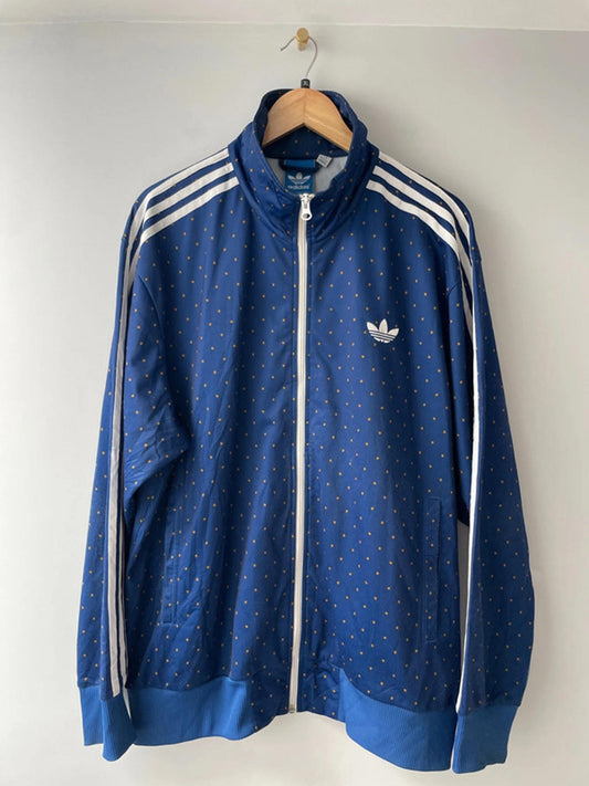 Men’s Adidas Firebird Polkadot Track Jacket - XLarge - 2014
