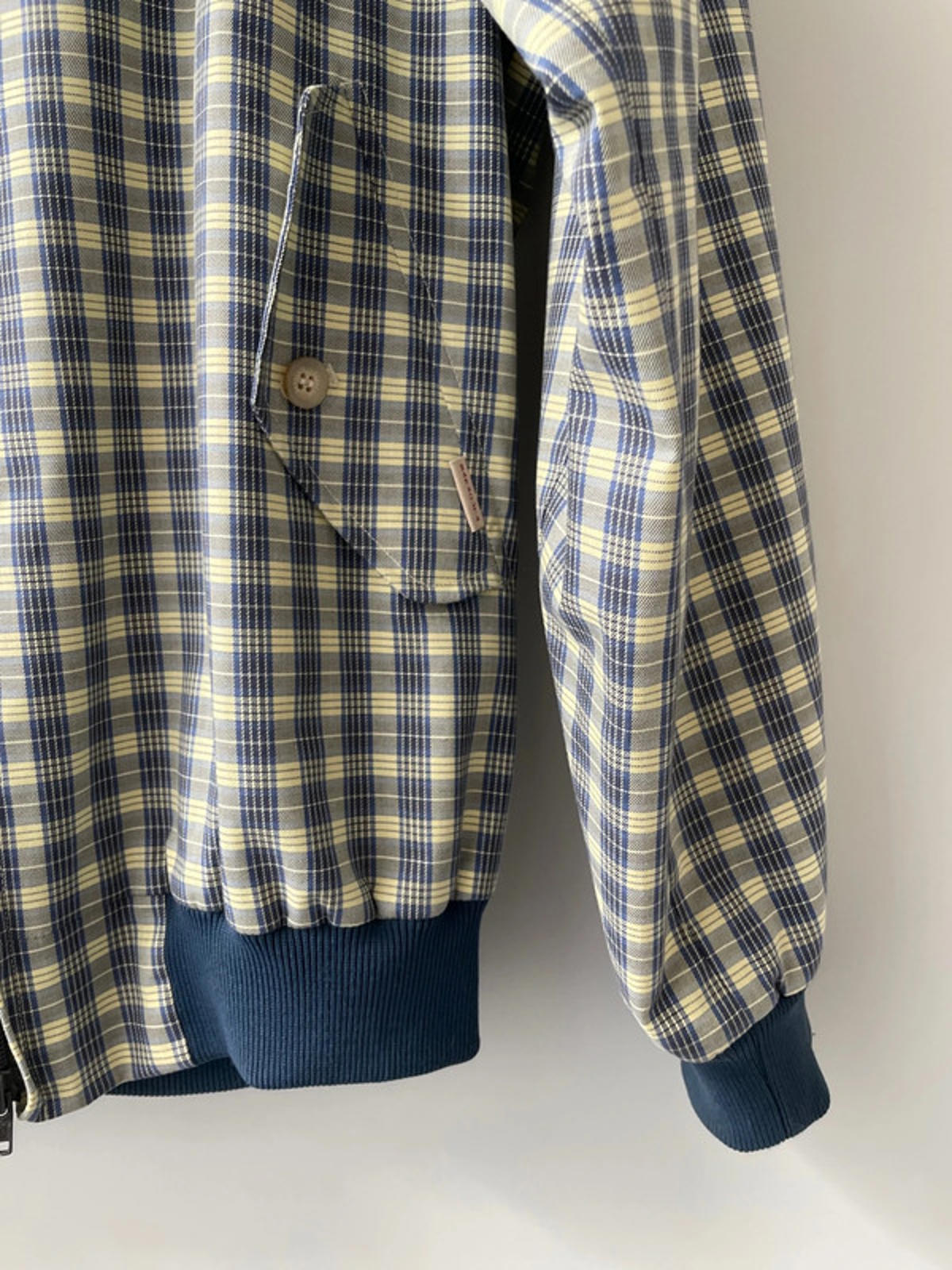 Mens Baracuta G9 Limited Edition Rare Harrington Checked Jacket - Large - 2126