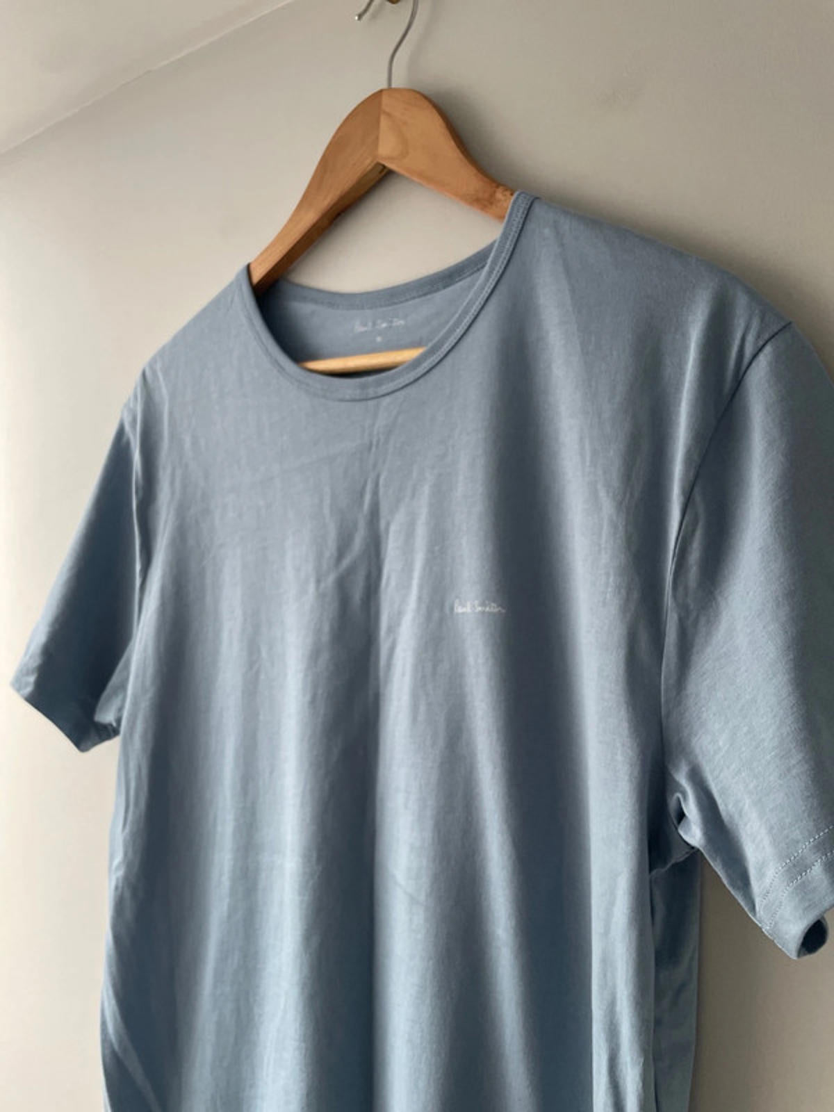Men’s Paul Smith Logo Crew Neck Short Sleeve T-Shirt in Blue - Medium - 2835